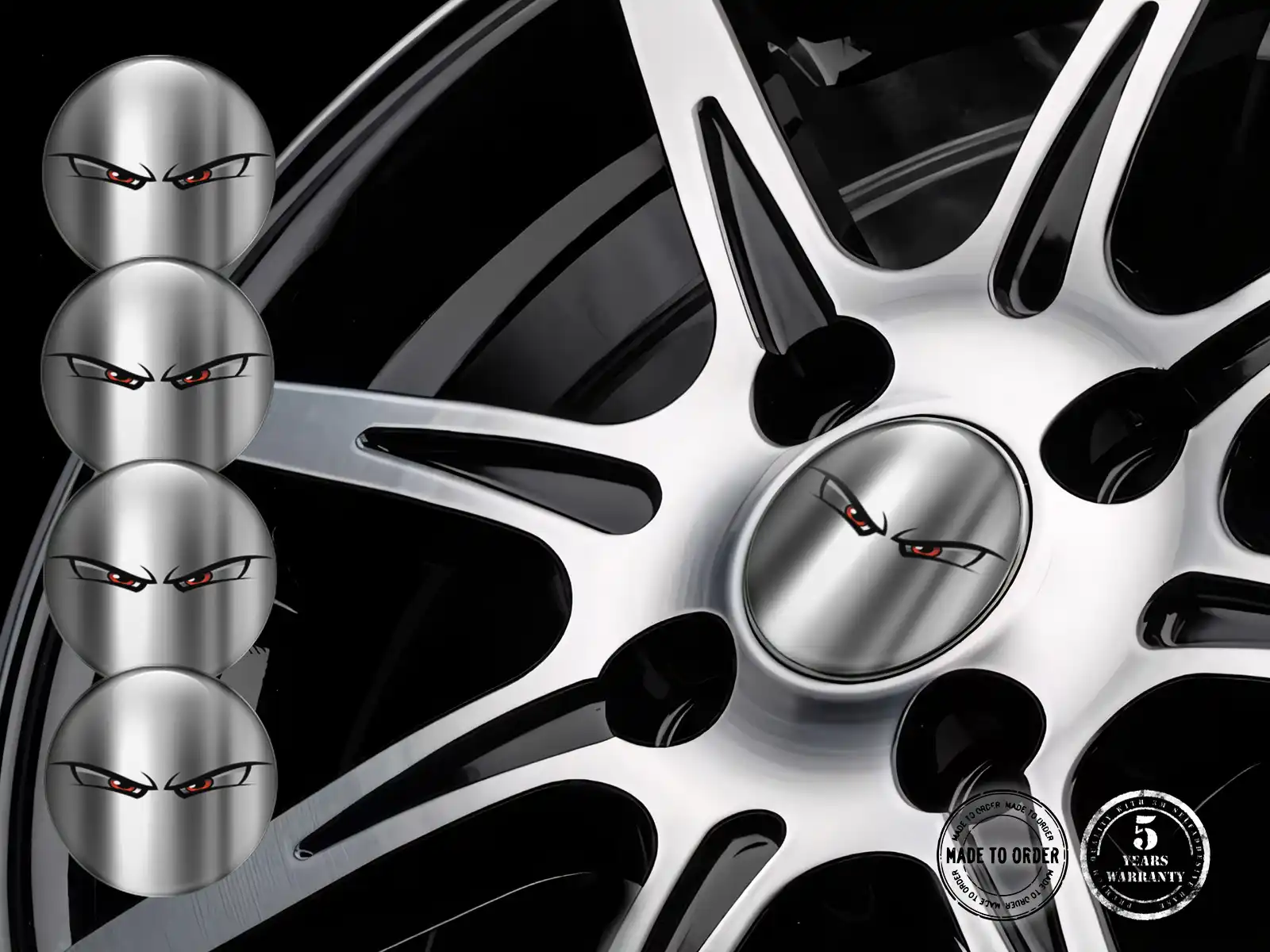 Car Rim Decal Niche Stellar Performance Wave